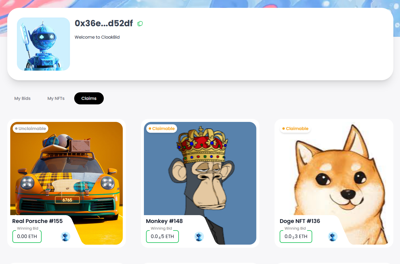 NFT Auction Platform