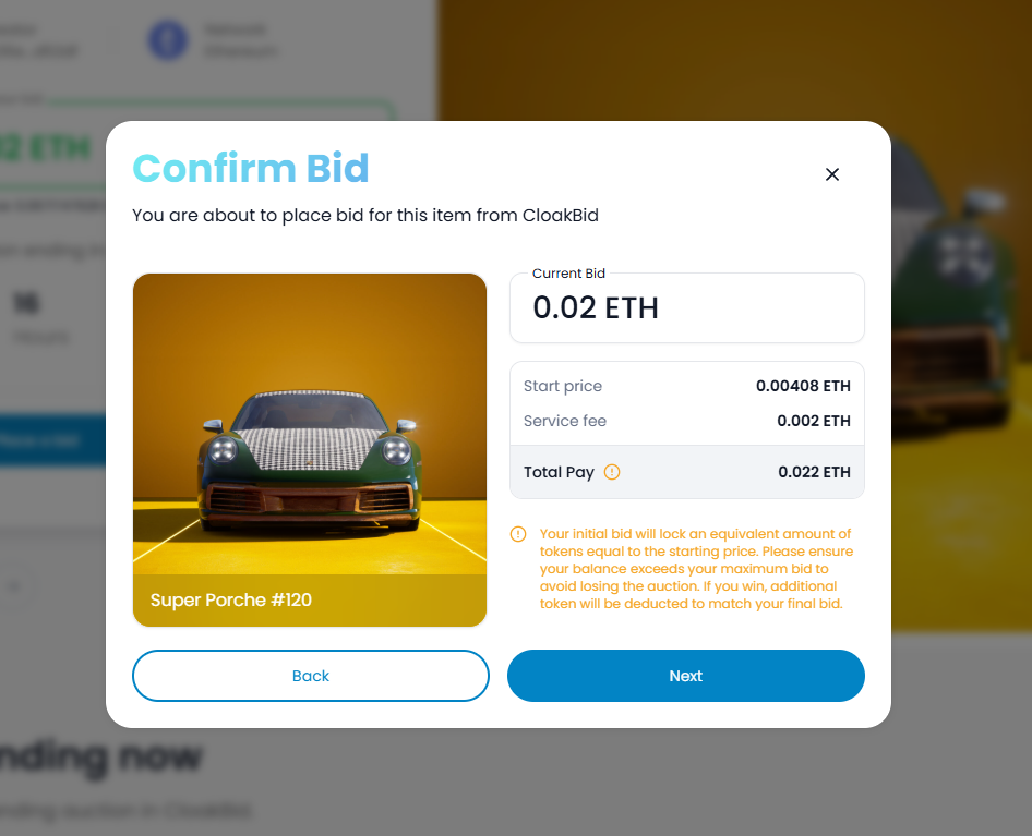 NFT Auction Platform